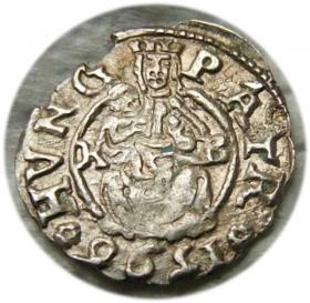 Obrazek dla: Denar 1596 Rudolf II Habsburg Węgry