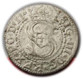 Obrazek dla: Szeląg 1606 Zygmunt III Waza Ryga