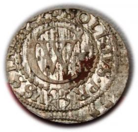 Obrazek dla: Szeląg 1627 Jerzy Wilhelm Księstwo Pruskie Królewiec