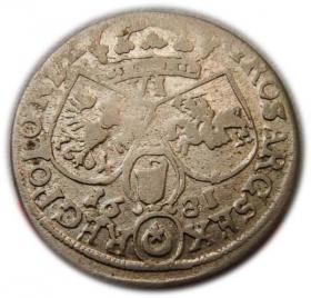 Obrazek 2 dla: Szóstak 1681 Jan III Sobieski Kraków