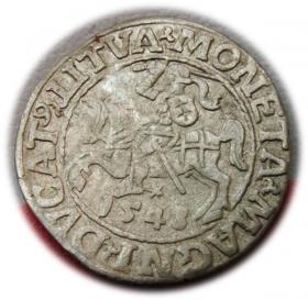 Obrazek dla: Półgrosz 1548 Zygmunt II August Wilno