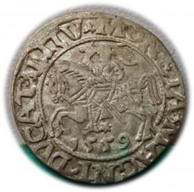 Obrazek dla: Półgrosz 1559 Zygmunt II August Wilno