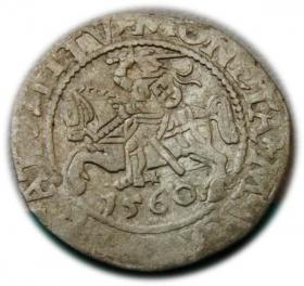 Obrazek dla: Półgrosz 1560 Zygmunt II August Wilno