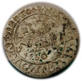 Obrazek dla: Półgrosz 1560 Zygmunt II August Wilno