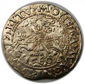 Obrazek dla: Półgrosz 1560 Zygmunt II August Wilno