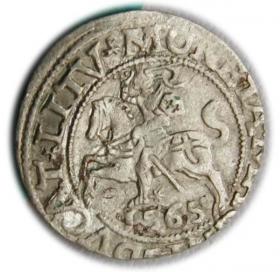 Obrazek dla: Półgrosz 1565 Zygmunt II August Wilno