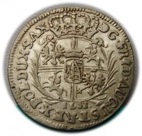 Obrazek 2 dla: 1/12 talara 1704 August II Mocny Drezno