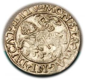 Obrazek dla: Półgrosz 1559 Zygmunt II August Wilno