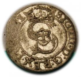 Obrazek dla: Szeląg 1595 Zygmunt III Waza Ryga