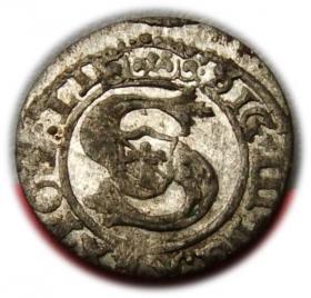 Obrazek dla: Szeląg 1601 Zygmunt III Waza Ryga