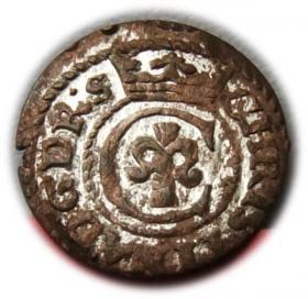 Obrazek dla: Szeląg 1640 Krystyna Waza Ryga