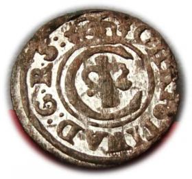 Obrazek dla: Szeląg 1648 Krystyna Waza Ryga