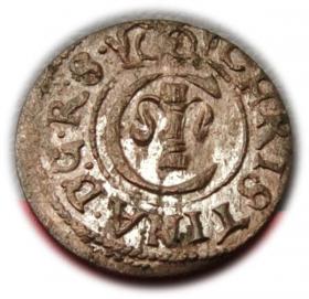 Obrazek dla: Szeląg 1650 Krystyna Waza Ryga