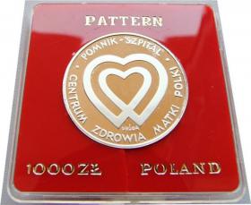 Obrazek dla: 1000 złotych 1986 Centrum Zdrowia Matki Polki próba