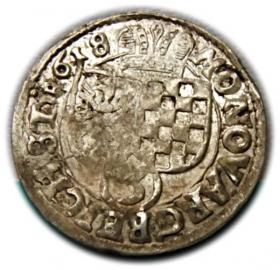 Obrazek dla: 3 krajcary 1618 Jan Krystian Jerzy Rudolf Księstwo BrzeskoLegnickoWołowskie Złoty Stok