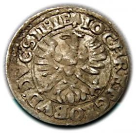 Obrazek 2 dla: 3 krajcary 1618 Jan Krystian Jerzy Rudolf Księstwo BrzeskoLegnickoWołowskie Złoty Stok