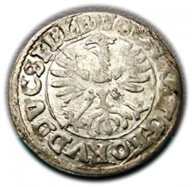 Obrazek 2 dla: 3 krajcary 1619 Jan Krystian Jerzy Rudolf Księstwo BrzeskoLegnickoWołowskie Złoty Stok