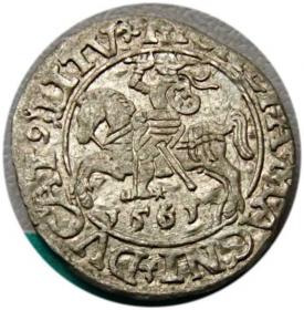 Obrazek dla: Półgrosz 1561 Zygmunt II August Wilno