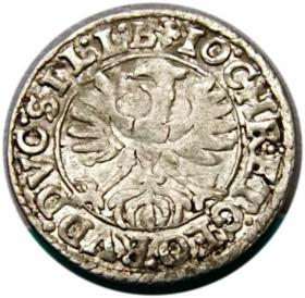 Obrazek 2 dla: 3 krajcary 1617 Jan Krystian Jerzy Rudolf Księstwo BrzeskoLegnickoWołowskie Złoty Stok