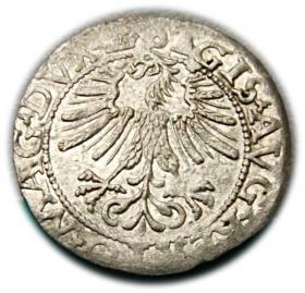Obrazek 2 dla: Półgrosz 1562 Zygmunt II August Wilno