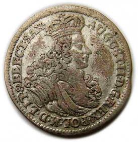 Obrazek dla: Szóstak 1702 August II Mocny Lipsk