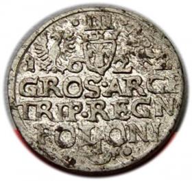 Obrazek 2 dla: Trojak 1622 Zygmunt III Waza Kraków
