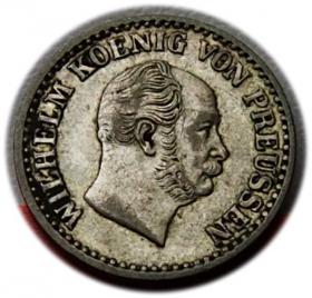 Obrazek dla: 1 srebrny grosz 1869 Wilhelm I Hanower