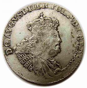 Obrazek dla: 30 groszy 1762 August III Sas Gdańsk