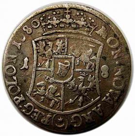 Obrazek 2 dla: Ort 1680 Jan III Sobieski Bydgoszcz