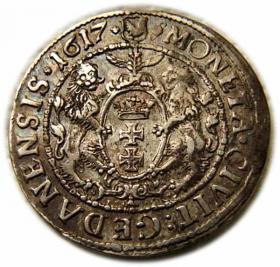 Obrazek 2 dla: Ort 1617 Zygmunt III Waza Gdańsk