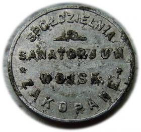 Obrazek dla: 1 złoty Sanatorium Wojskowe Zakopane