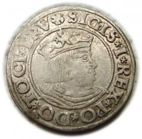 Obrazek dla: Grosz 1530 Zygmunt I Stary Gdańsk