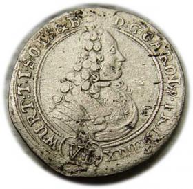 Obrazek dla: 6 krajcarów 1715 Karol Fryderyk Oleśnicki Księstwo Oleśnickie