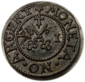 Obrazek dla: Szeląg 1571 Wolne Miasto Ryga