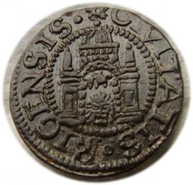 Obrazek 2 dla: Szeląg 1571 Wolne Miasto Ryga