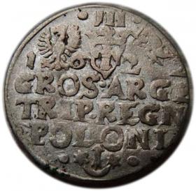 Obrazek 2 dla: Trojak 1622 Zygmunt III Waza Kraków
