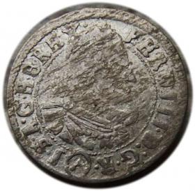 Obrazek dla: 3 krajcary 1624 Ferdynand II Austria Wiedeń