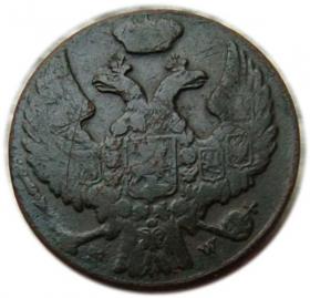 Obrazek 2 dla: 1 grosz 1839 Mikołaj I Romanow byłe Królestwo Polskie Warszawa