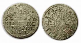 Obrazek dla: Grosz 1612 Zygmunt III Waza Kraków
