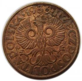 Obrazek 2 dla: 5 groszy 1936 II RP Warszawa