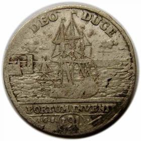 Obrazek dla: Grosz 1717 August II Mocny Drezno