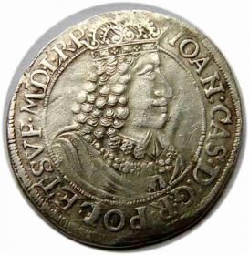 Obrazek dla: Ort 1655 Jan Kazimierz Toruń