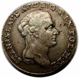 Obrazek dla: Dwuzłotówka 1792 Stanisław August Poniatowski Warszawa