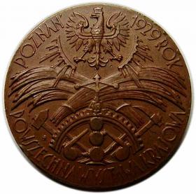 Obrazek 2 dla: Medal 1929 Powszechna Wystawa Krajowa Poznań 