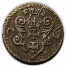Obrazek dla: Denar 1596 Zygmunt III Waza Gdańsk