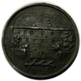 Obrazek 2 dla: 10 fenigów 1920 Munsingen Niemcy