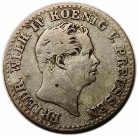 Obrazek 2 dla: 2 1/2 srebrnego grosza 1843 Fryderyk Wilhelm IV Prusy Berlin