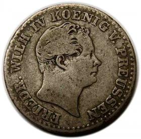 Obrazek 2 dla: 2 1/2 srebrnego grosza 1842 Fryderyk Wilhelm IV Prusy Berlin