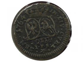 Obrazek 2 dla: szeląg, Ernest Jan Biron, Mitawa 1764