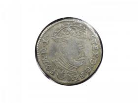 Obrazek dla: Trojak 1581, Wilno, Stefan Batory